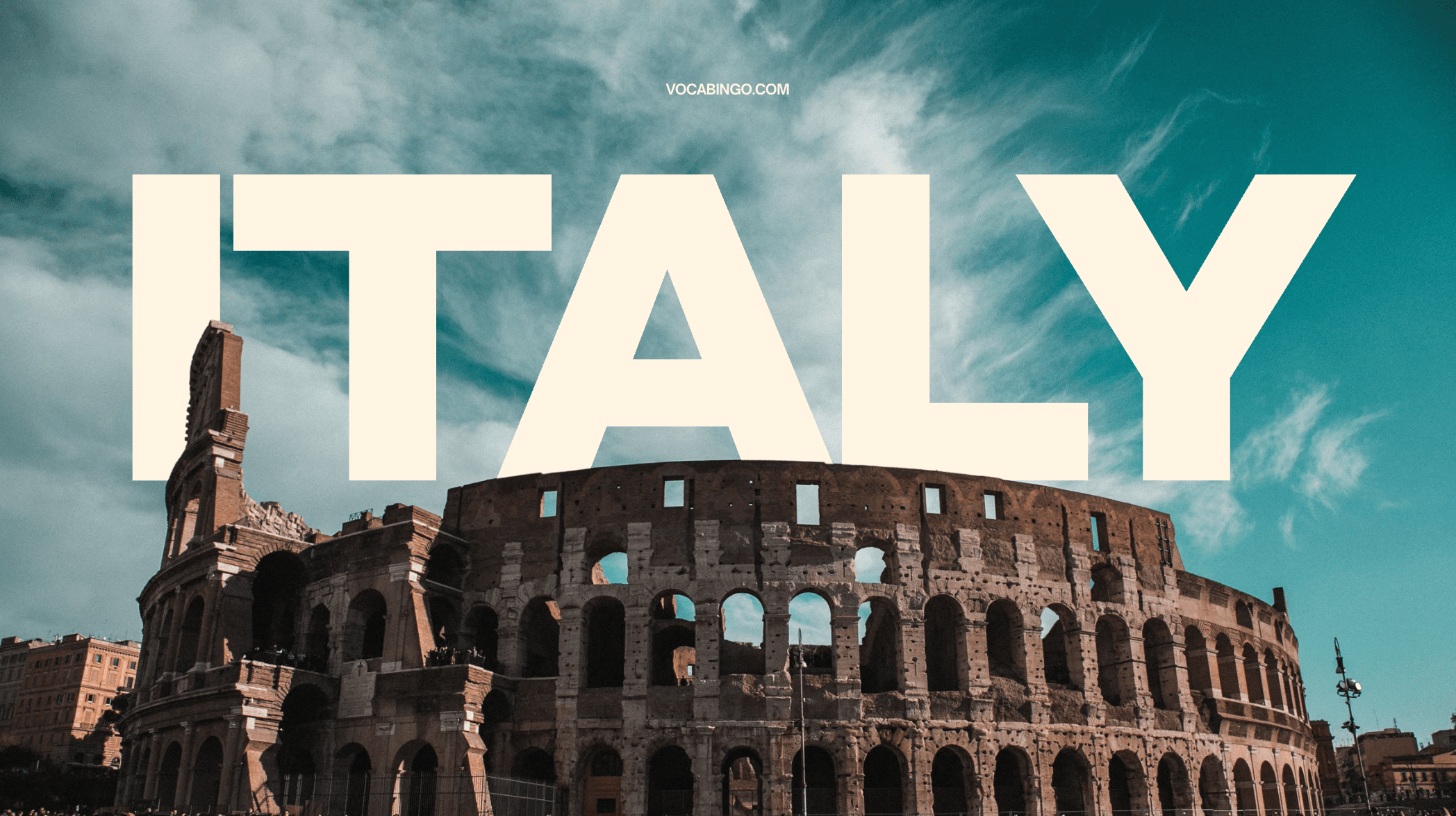 Italian is now available on Vocabingo